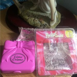 Lime crime palette with packaging